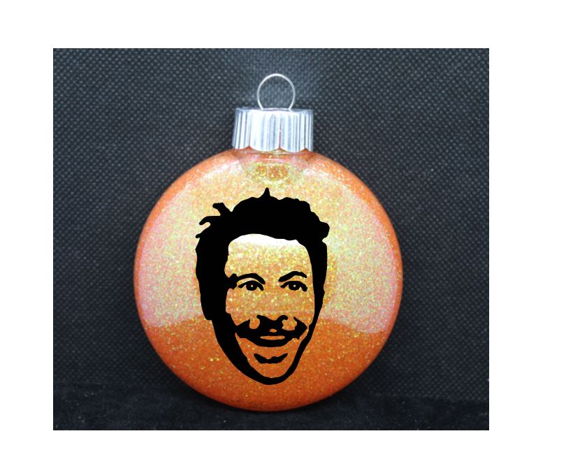Charlie Always Sunny in Philadelphia Glitter Christmas Ornament Shatterproof Horror