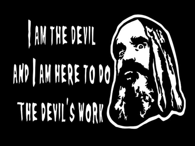 Otis Driftwood Devils Work Vinyl Decal Sticker Halloween Horror Metaphysical