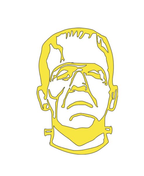 Frankenstein Universal Vinyl Decal Sticker Halloween Horror Metaphysical