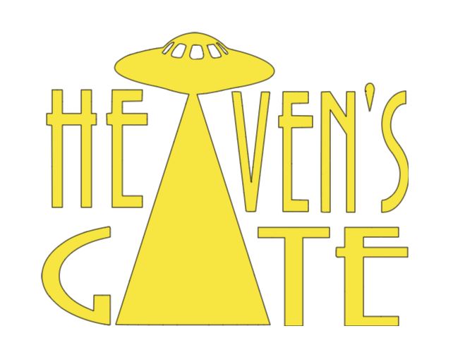 Heavens Gate Cult True Crime Vinyl Decal Sticker Halloween Horror Metaphysical