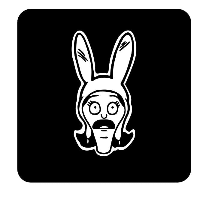 Louise Bob's Burgers Vinyl Decal Sticker Halloween Horror
