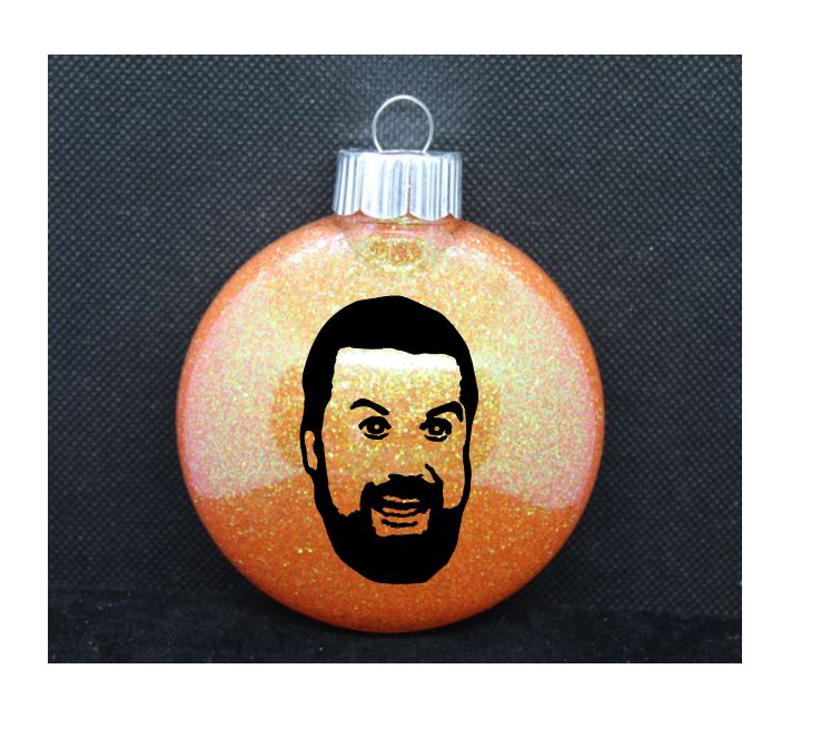 Mac Always Sunny in Philadelphia Glitter Christmas Ornament Shatterproof Horror