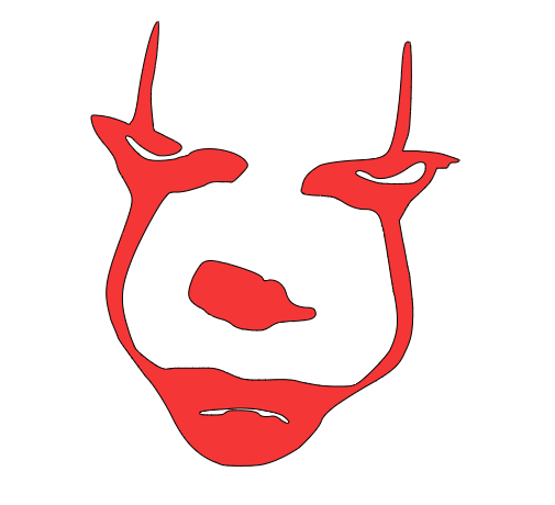 It Pennywise Clown Vinyl Decal Sticker Halloween Horror Metaphysical