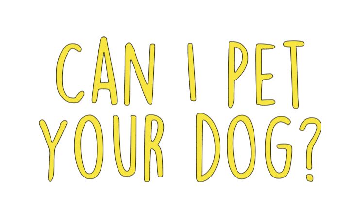 Can I Pet Your Dog? Vinyl Decal Sticker Halloween Horror Metaphysical