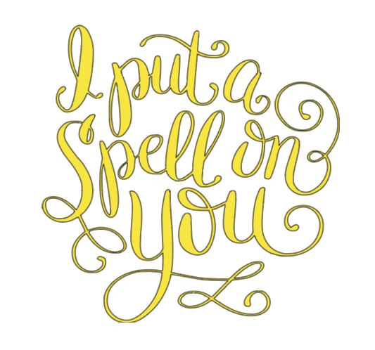 Spell on You Hocus Pocus Witch Vinyl Decal Sticker Halloween Horror Metaphysical