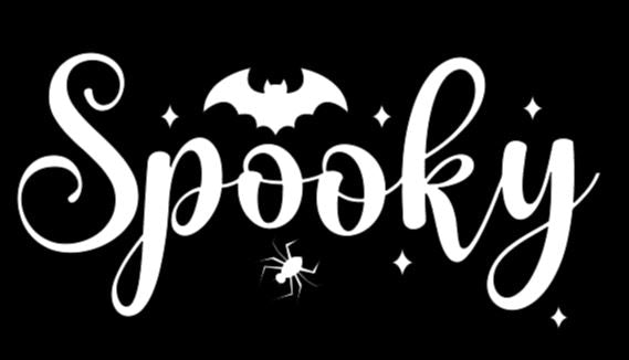 Spooky Bat Witchy Vinyl Decal Sticker Halloween Horror Metaphysical