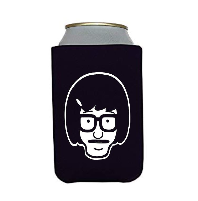 Tina Bob's Burgers Koozie Can Cooler Holder Horror True Crime