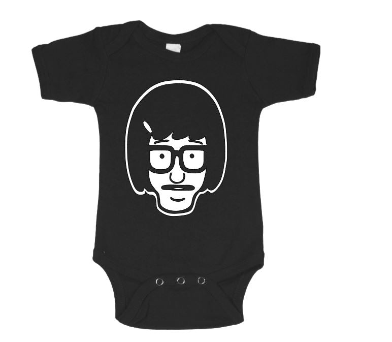 Tina Bob's Burgers Childrens Bodysuit Newborn 24 Months Horror Halloween