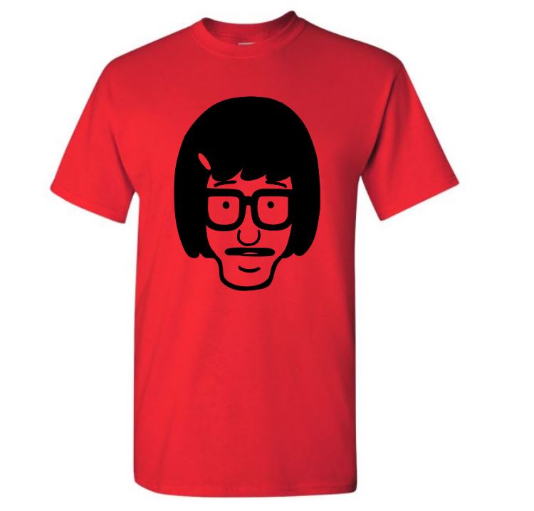 Tina Bob's Burgers Unisex Shirt Tee Clothing Horror Halloween