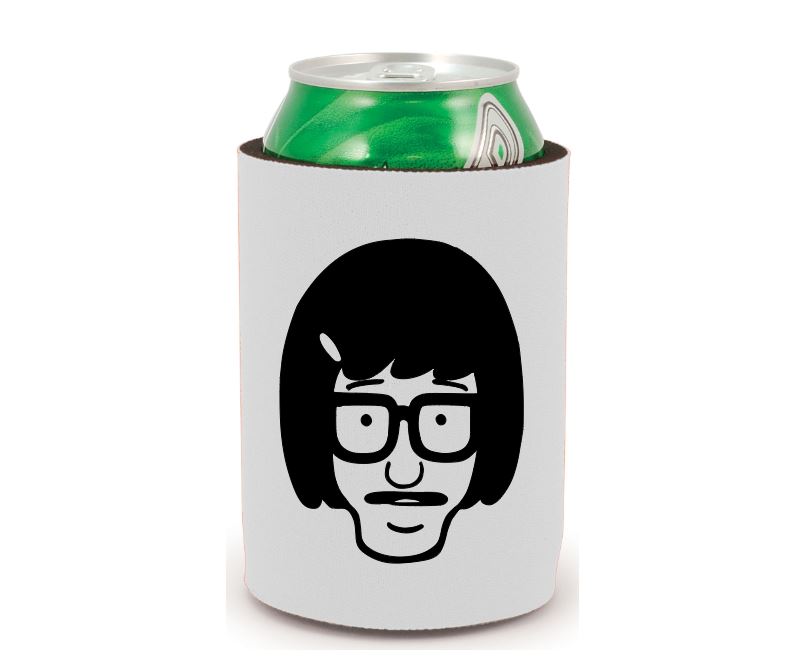 Tina Bob's Burgers Koozie Can Cooler Holder Horror True Crime