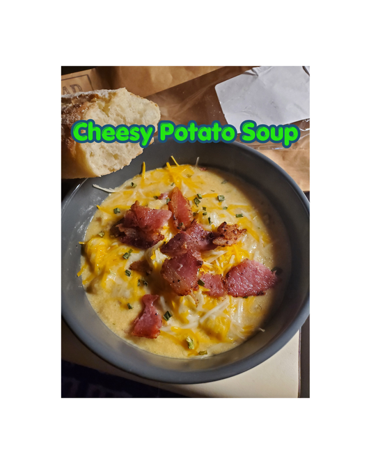 Cheesy Potato Soup Recipe