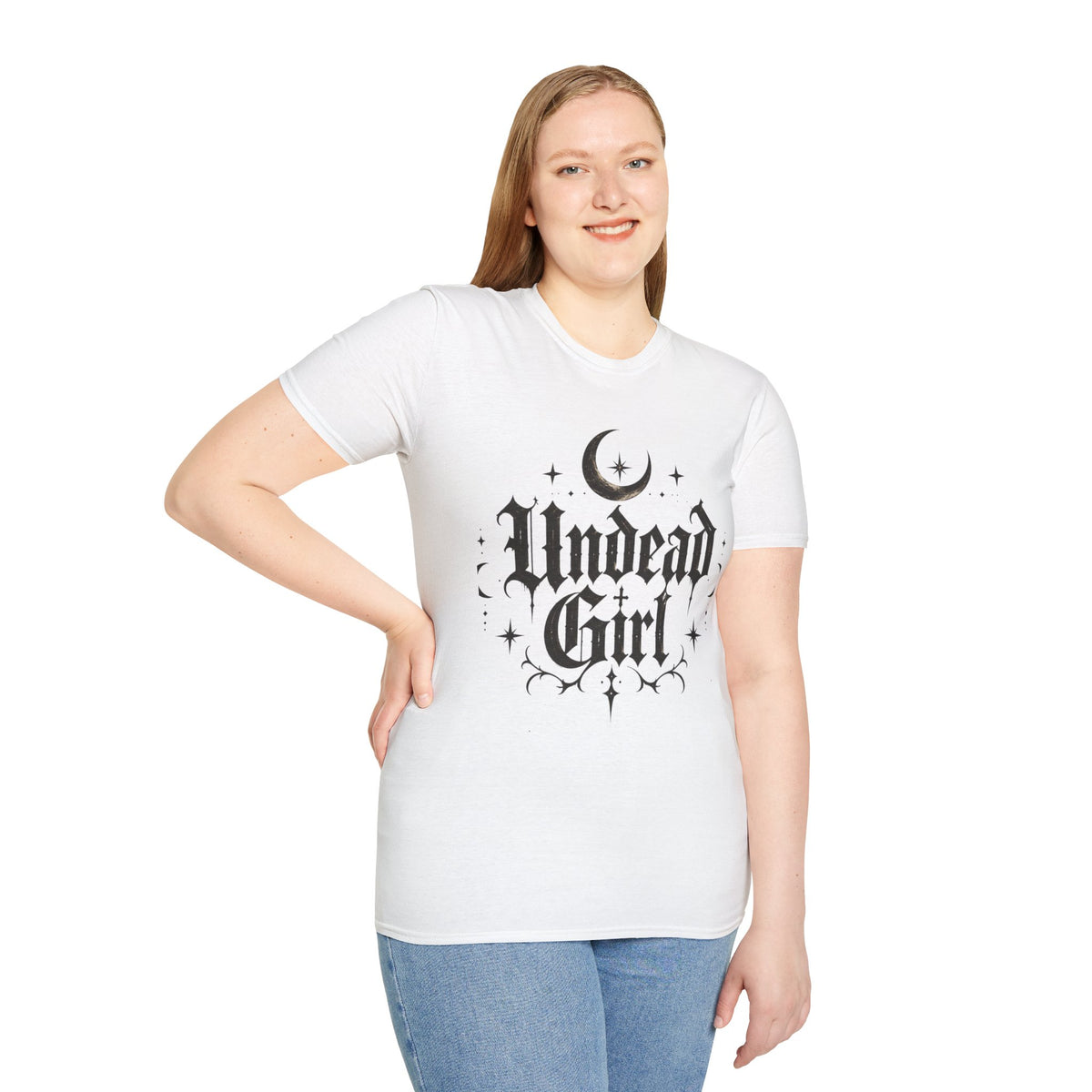 Undead Girl Gothic T-Shirt Alternative Witch Clothing Tee