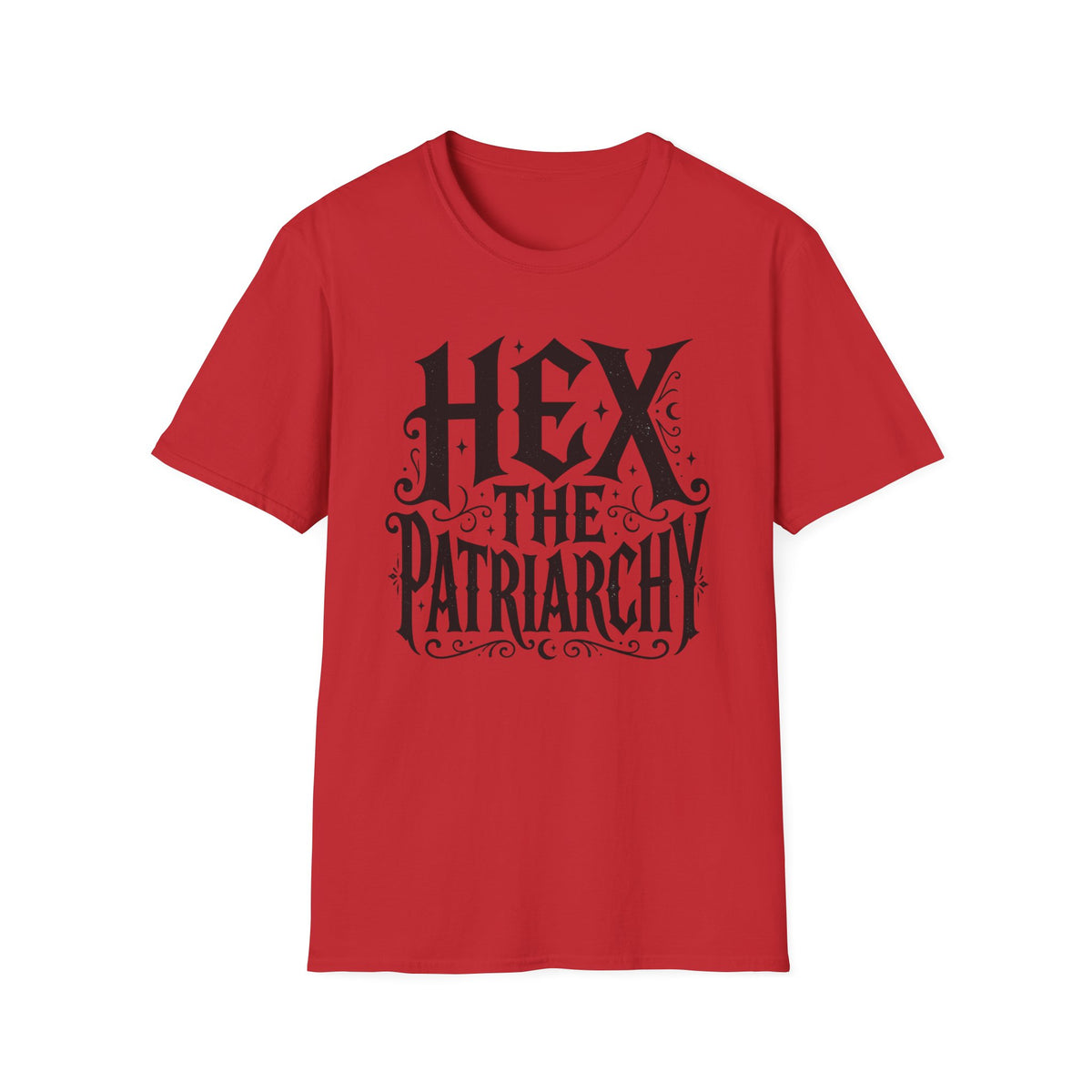 Hex the Patriarchy T-Shirt Feminist Witch Protest Shirt Tee Goth Clothing