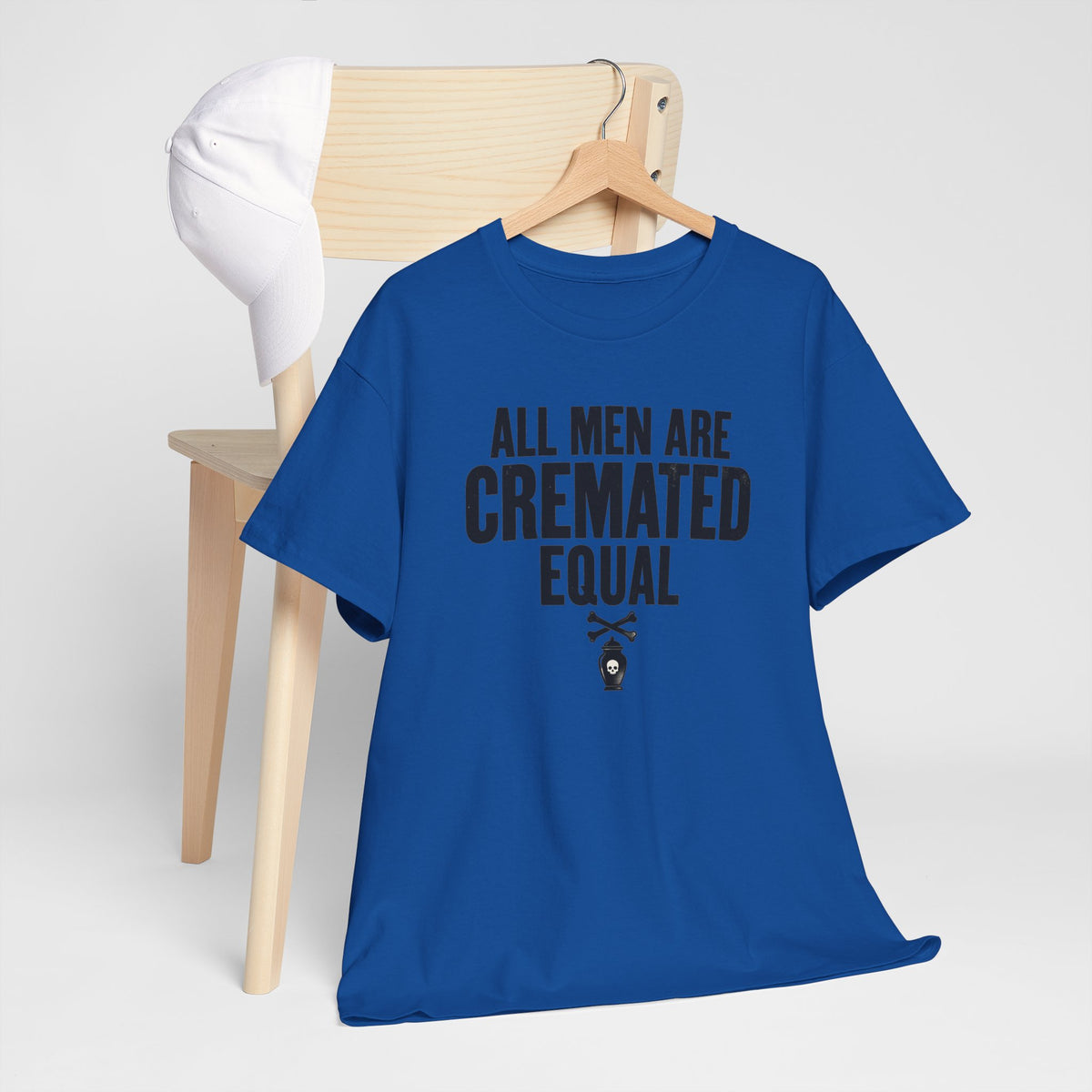 All Men Are Cremated Equal T-Shirt Mortuary Funny Tee Goth