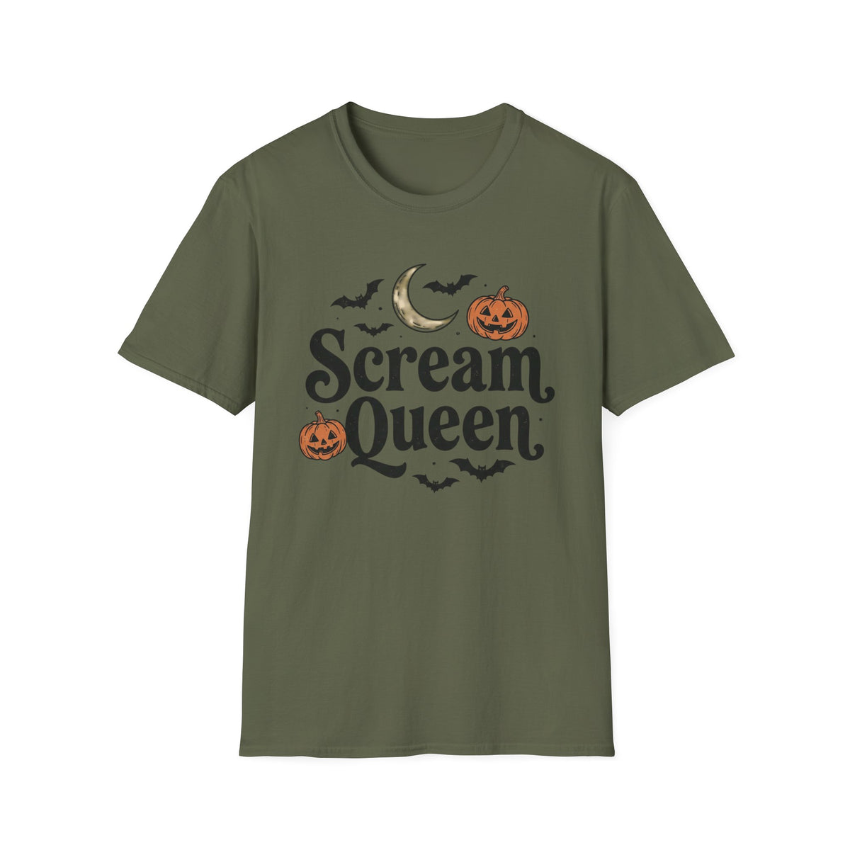 Scream Queen T-Shirt Halloween Spooky Horror Alternative Goth Clothing