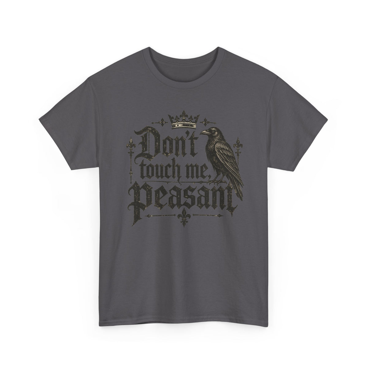 Don't Touch Me Peasant Gothic T Shirt Funny Goth Tee Alternative