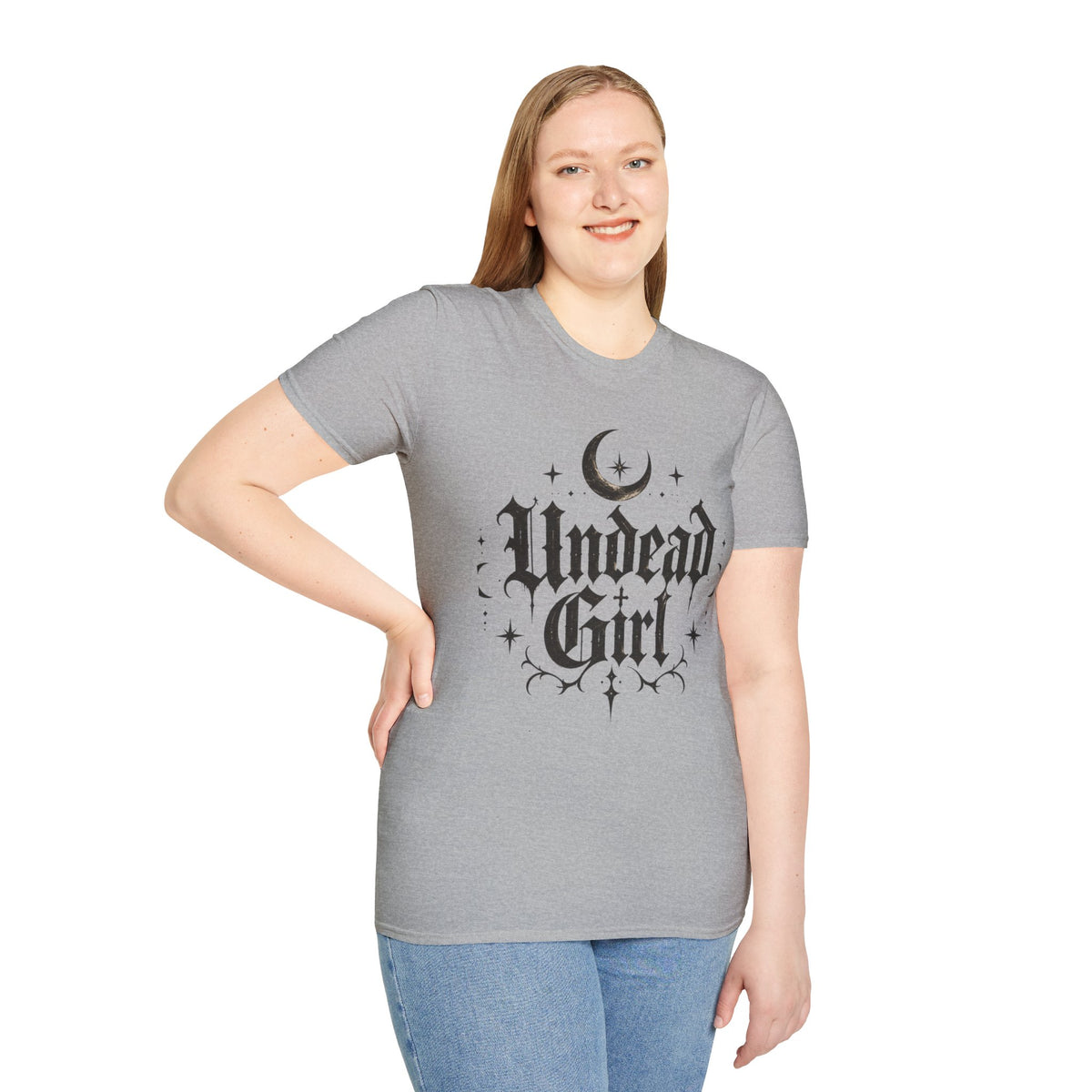Undead Girl Gothic T-Shirt Alternative Witch Clothing Tee