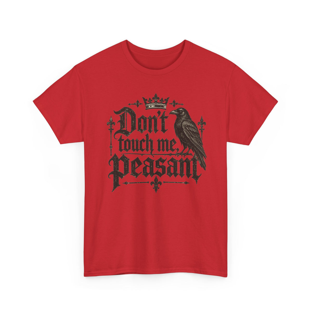 Don't Touch Me Peasant Gothic T Shirt Funny Goth Tee Alternative