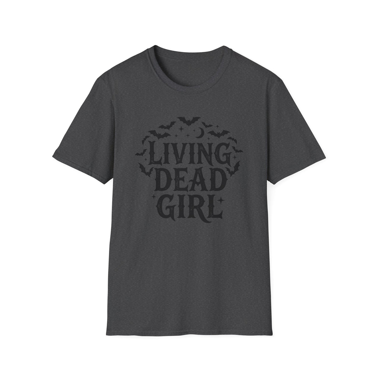 Living Dead Girl T-Shirt Gothic Halloween Bats Alternativee Goth Clothing