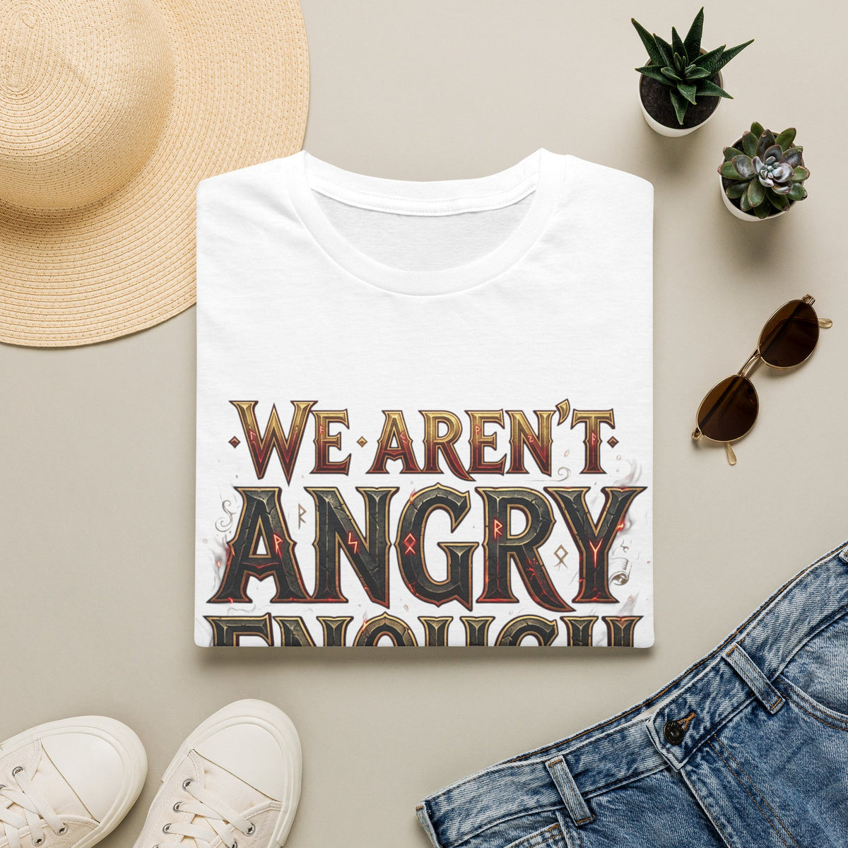 We Aren't Angry Enough T-Shirt Gothic Statement Tee Alternative Clothing