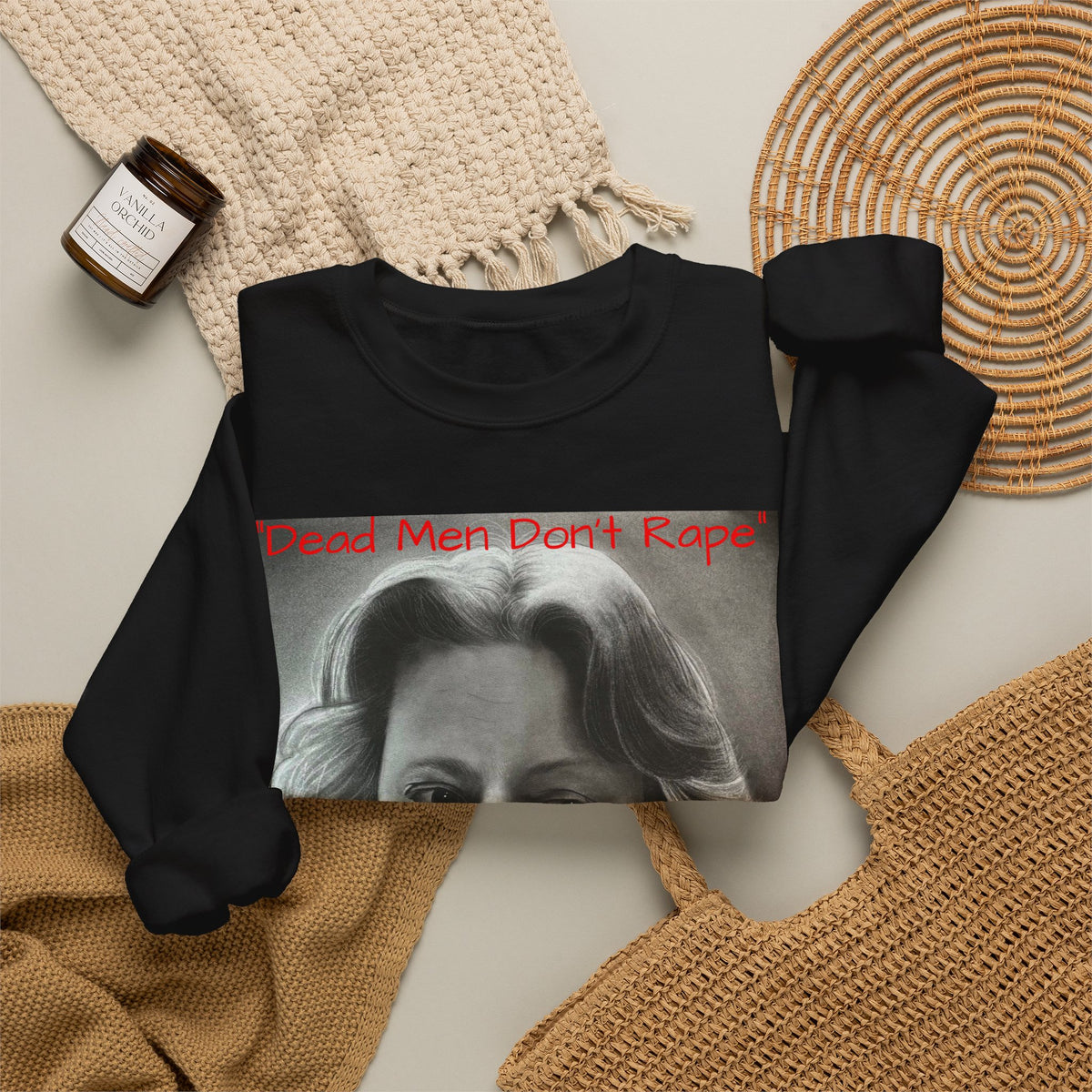Dead Men Don't Rape Aileen Wuornos Original Art Crewneck Sweatshirt Clothing True Crime