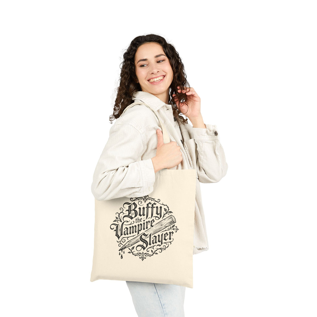 Buffy the Vampire Slayer Tote Bag Horror Halloween Goth