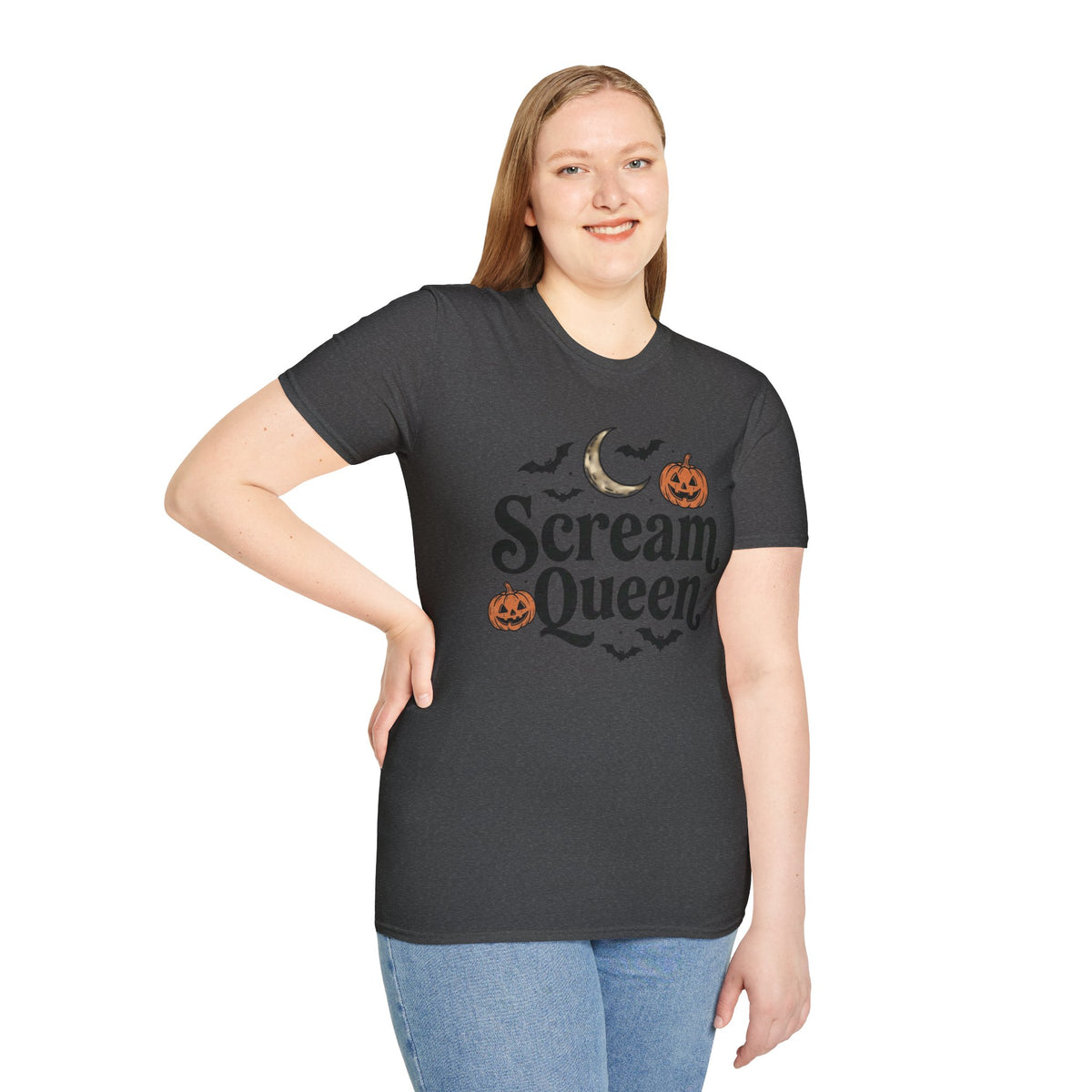 Scream Queen T-Shirt Halloween Spooky Horror Alternative Goth Clothing