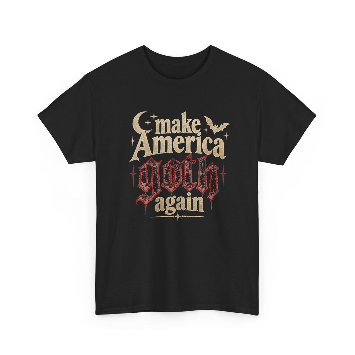 Make America Goth Again T-Shirt Dark Horror Tee Alternative Clothing