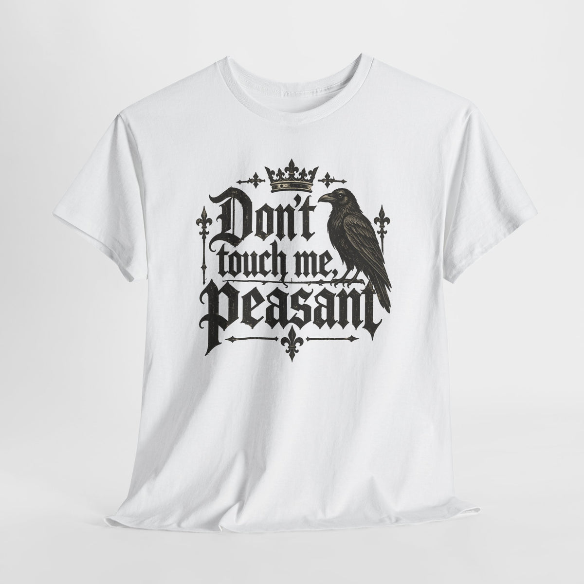 Don't Touch Me Peasant Gothic T Shirt Funny Goth Tee Alternative