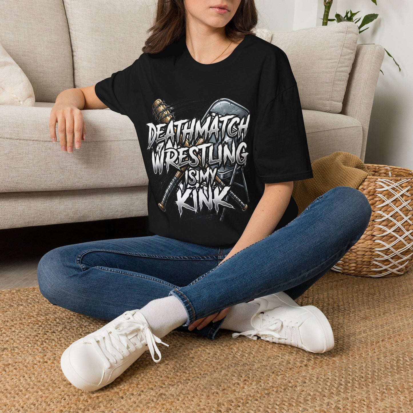 Deathmatch Wrestling T-Shirt Pro Wrestling Fan Unisex Tee Clothing