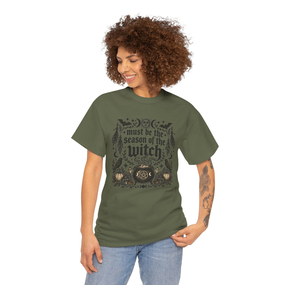 Season of the Witch T-Shirt Witchy Fall Halloween Spooky Season Tee