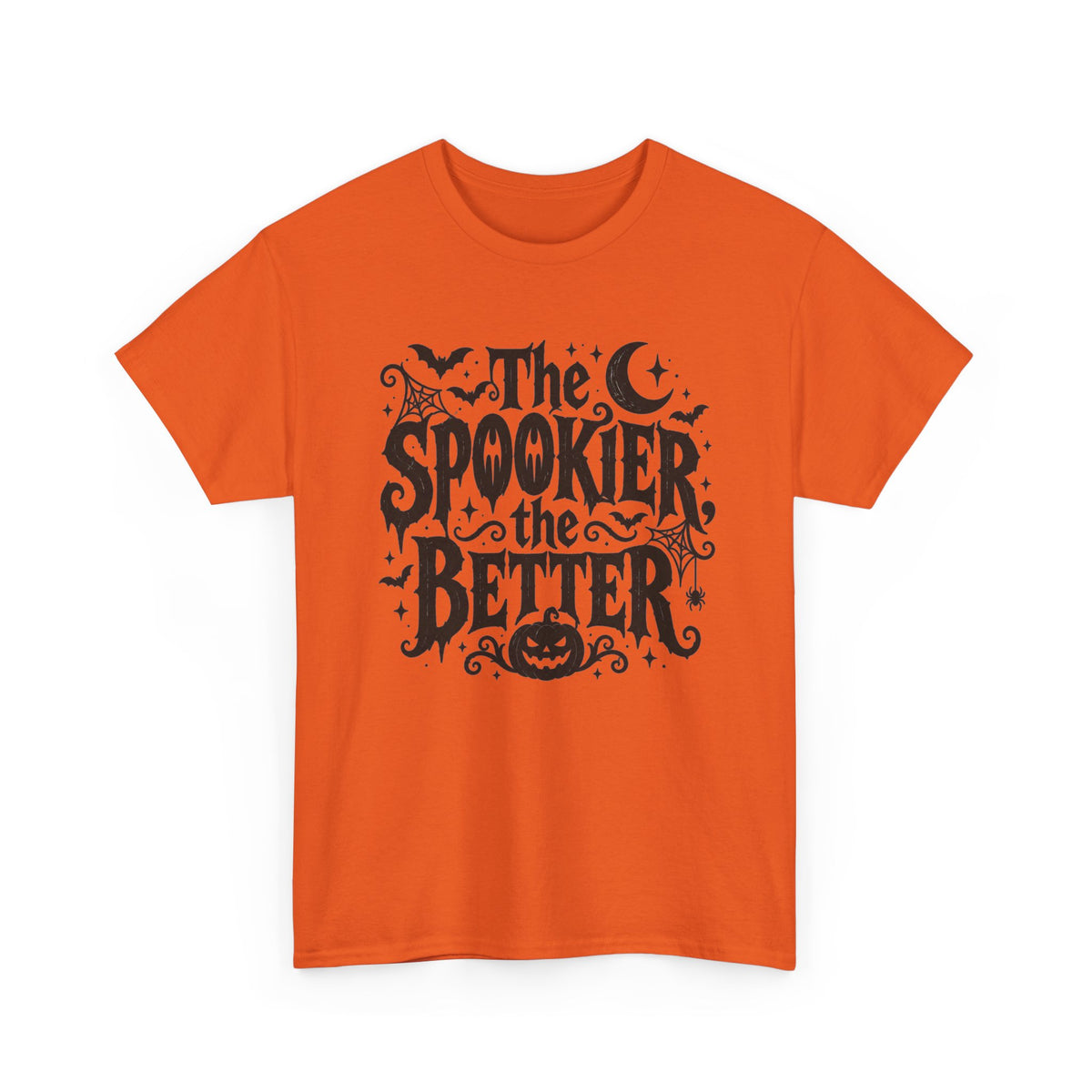 The Spookier the Better Halloween T-Shirt Goth Horror Tee