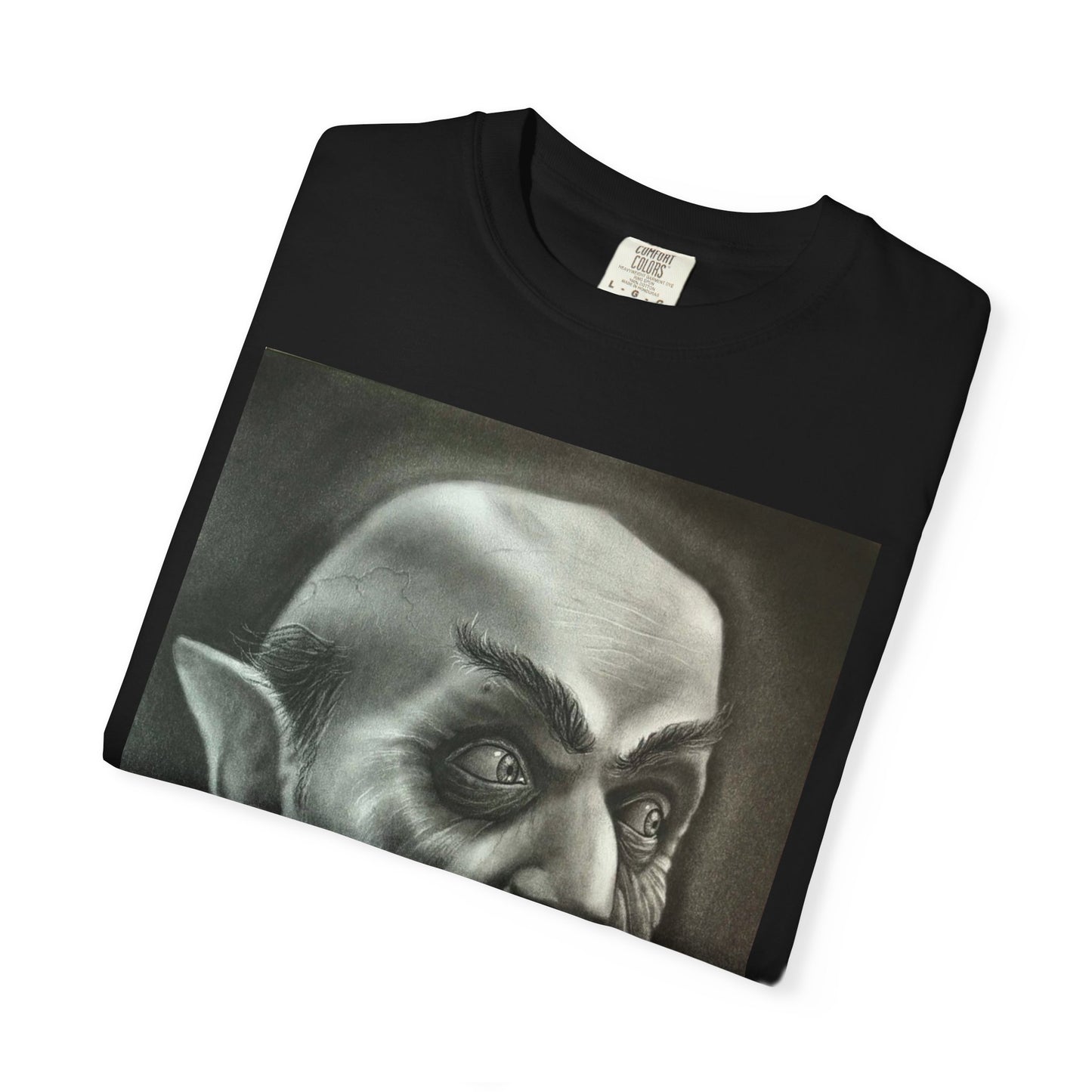 Nosferatu Vampire Original Art Portrait T-Shirt Horror Halloween