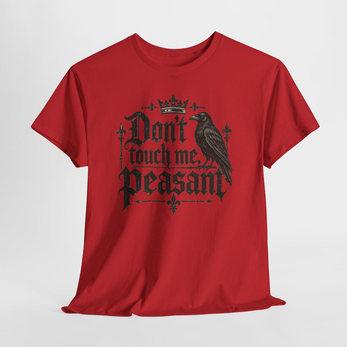 Don't Touch Me Peasant Gothic T Shirt Funny Goth Tee Alternative