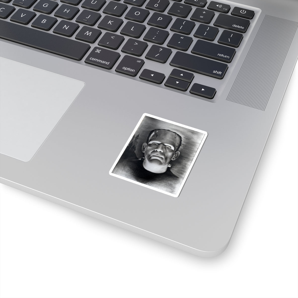 Frankenstein Portrait Sticker | Kiss-Cut Horror Monster Sticker