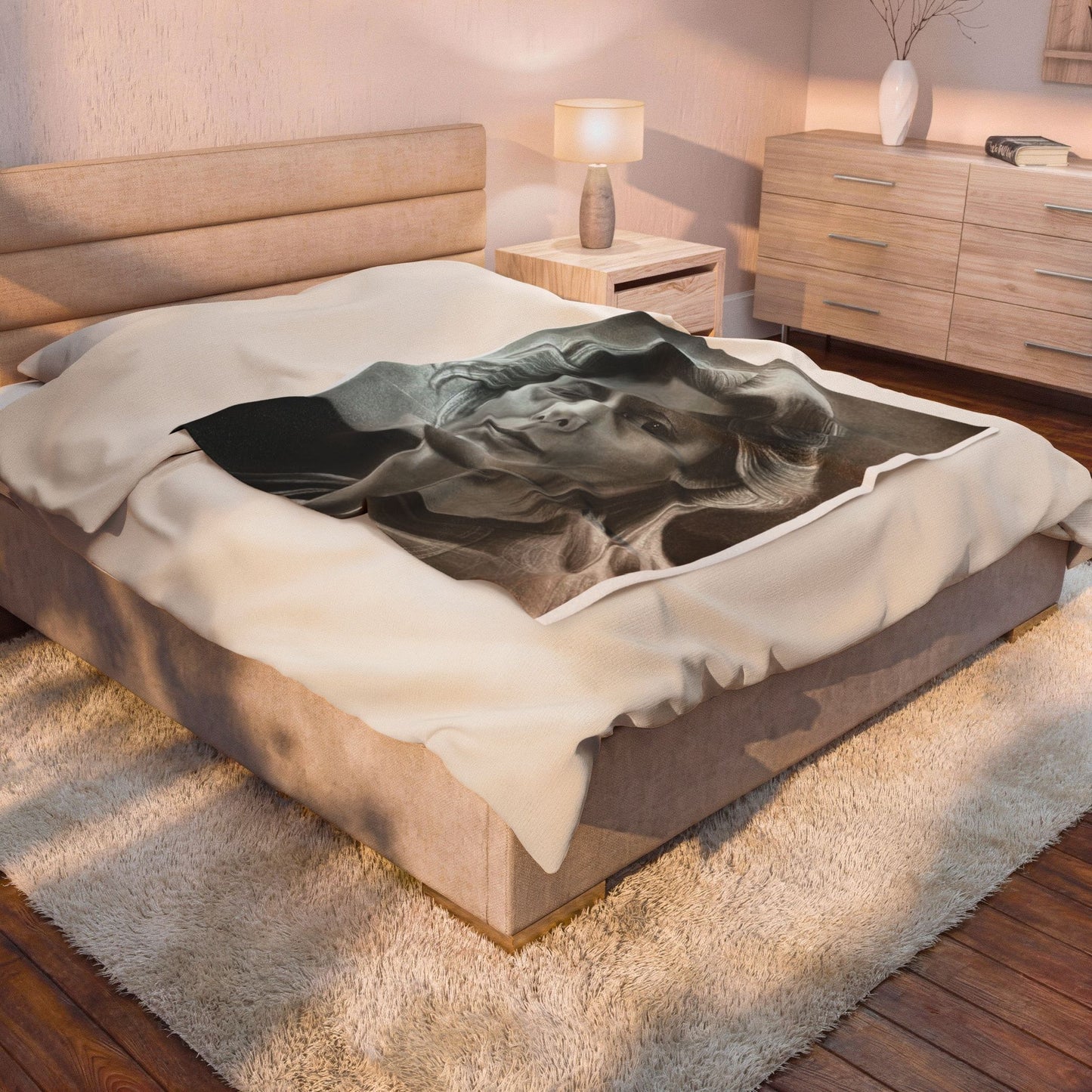 Aileen Wuornus True Crime Velveteen Plush Blanket – Home Decor Throw