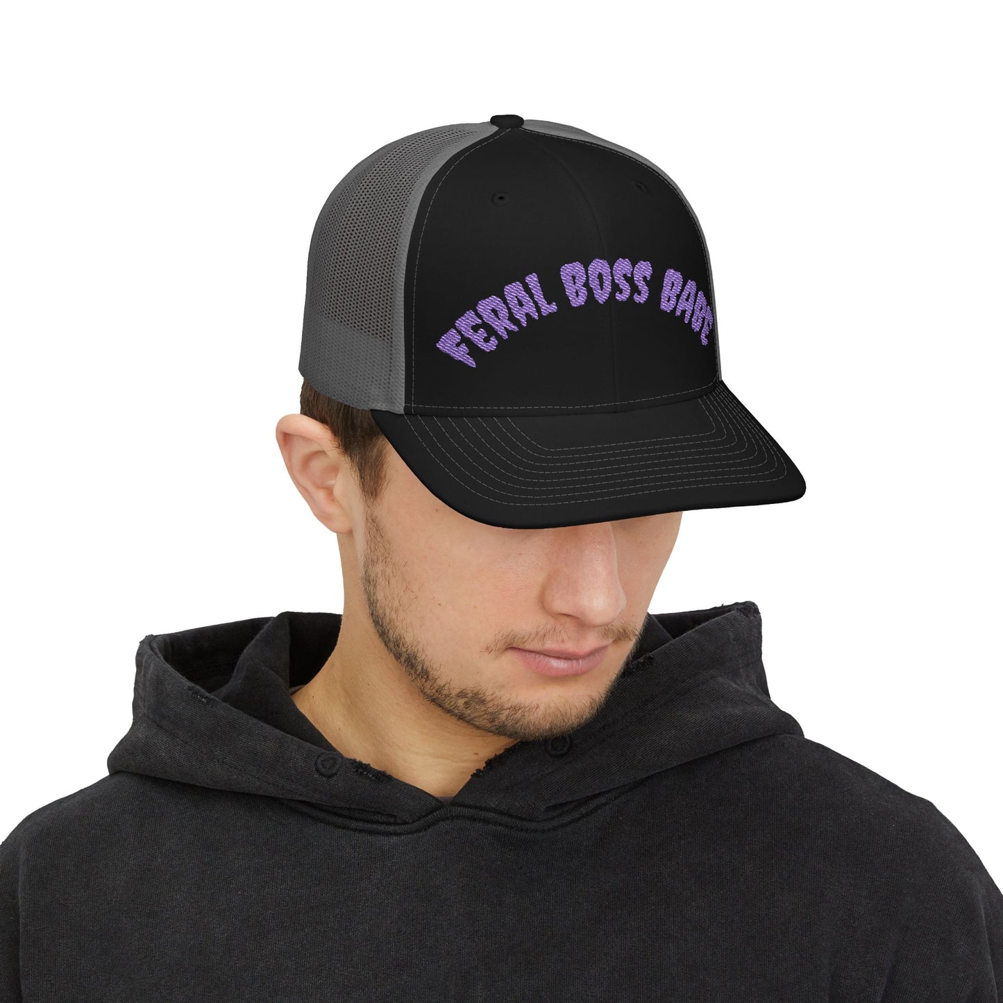Feral Boss Babe Snapback Cap | Trucker Mesh Back