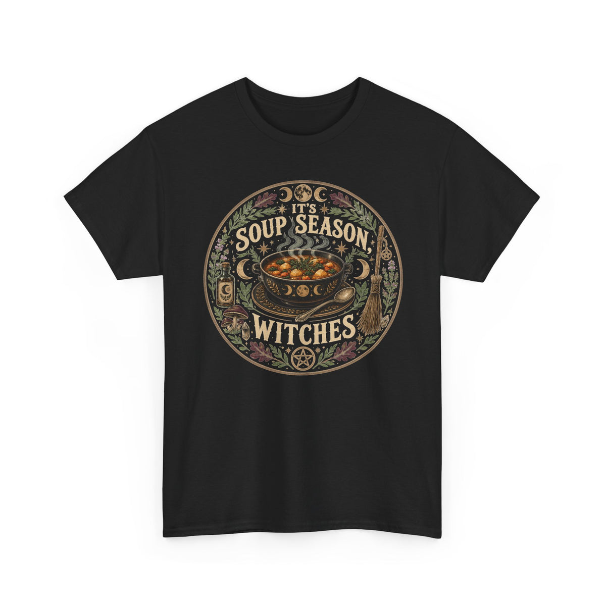 Soup Season Witches Cauldron T-Shirt