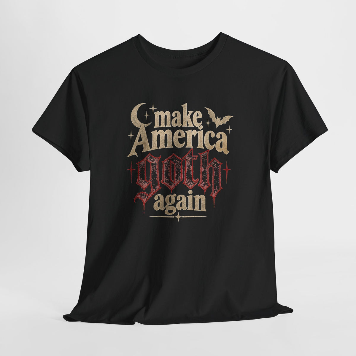 Make America Goth Again T-Shirt Dark Horror Tee Alternative Clothing