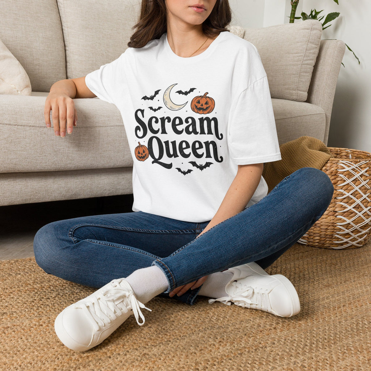 Scream Queen T-Shirt Halloween Spooky Horror Alternative Goth Clothing
