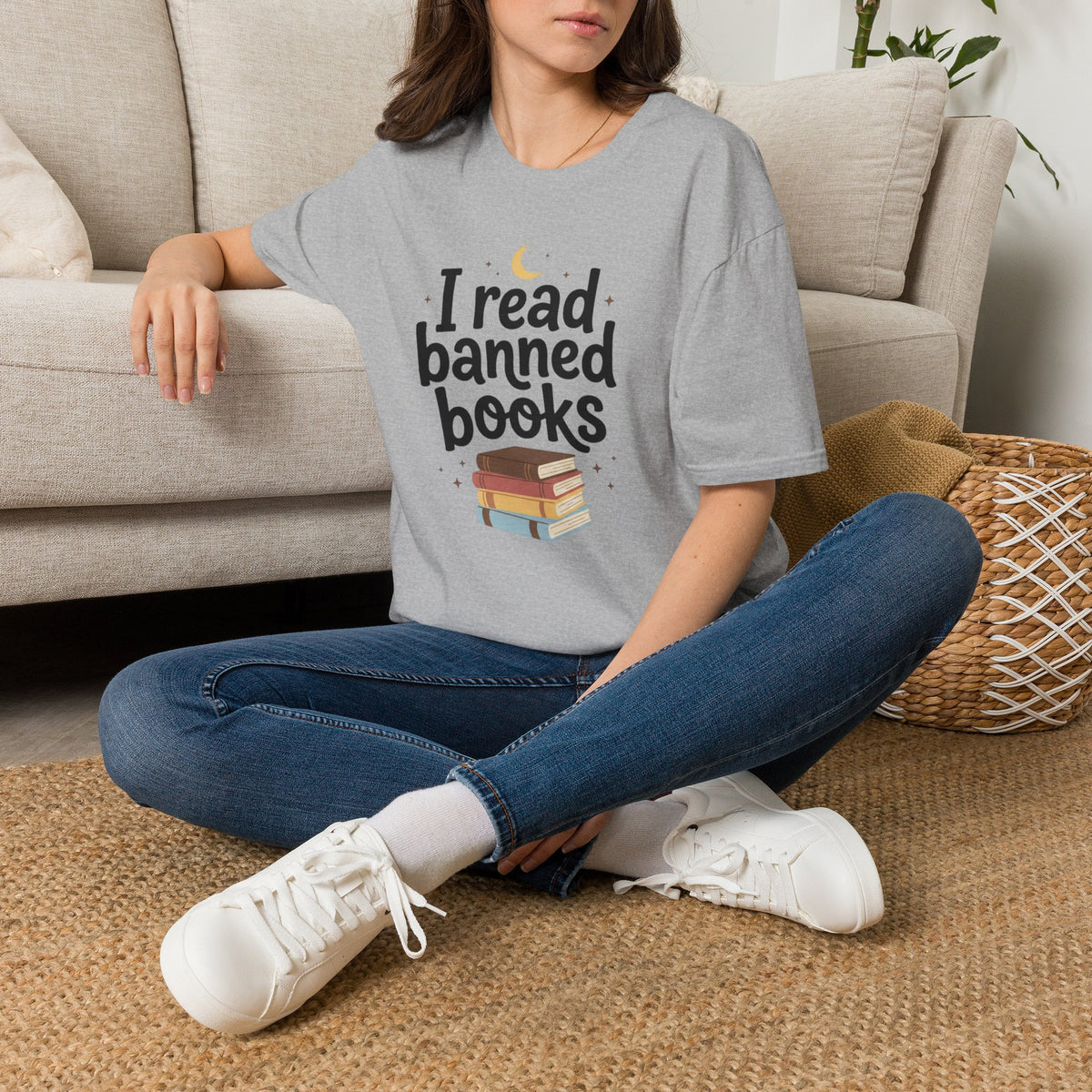 I Read Banned Books T-Shirt Book Lover Tee Clothes