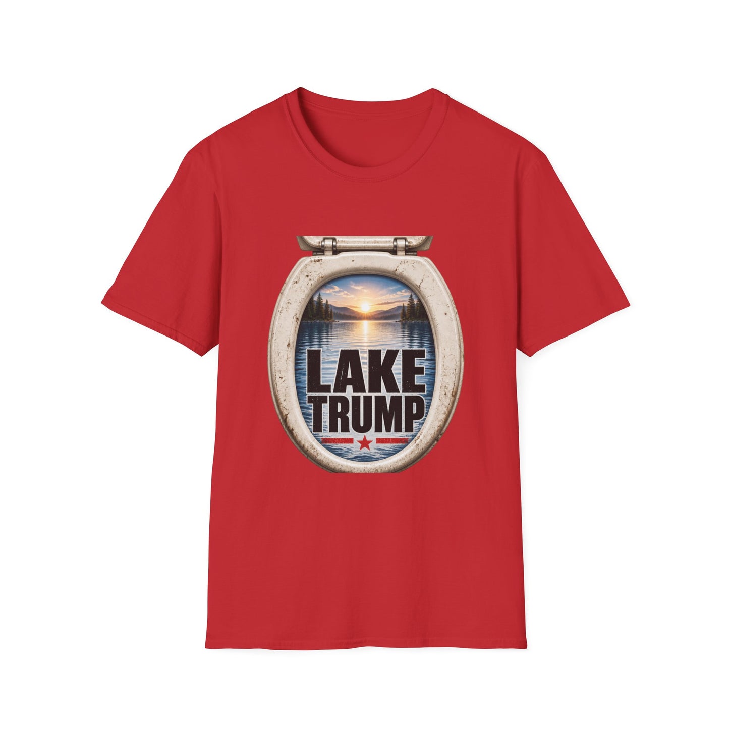 Lake Trump T-Shirt Toilet Lake Ontario OG Anti Maga Clothing