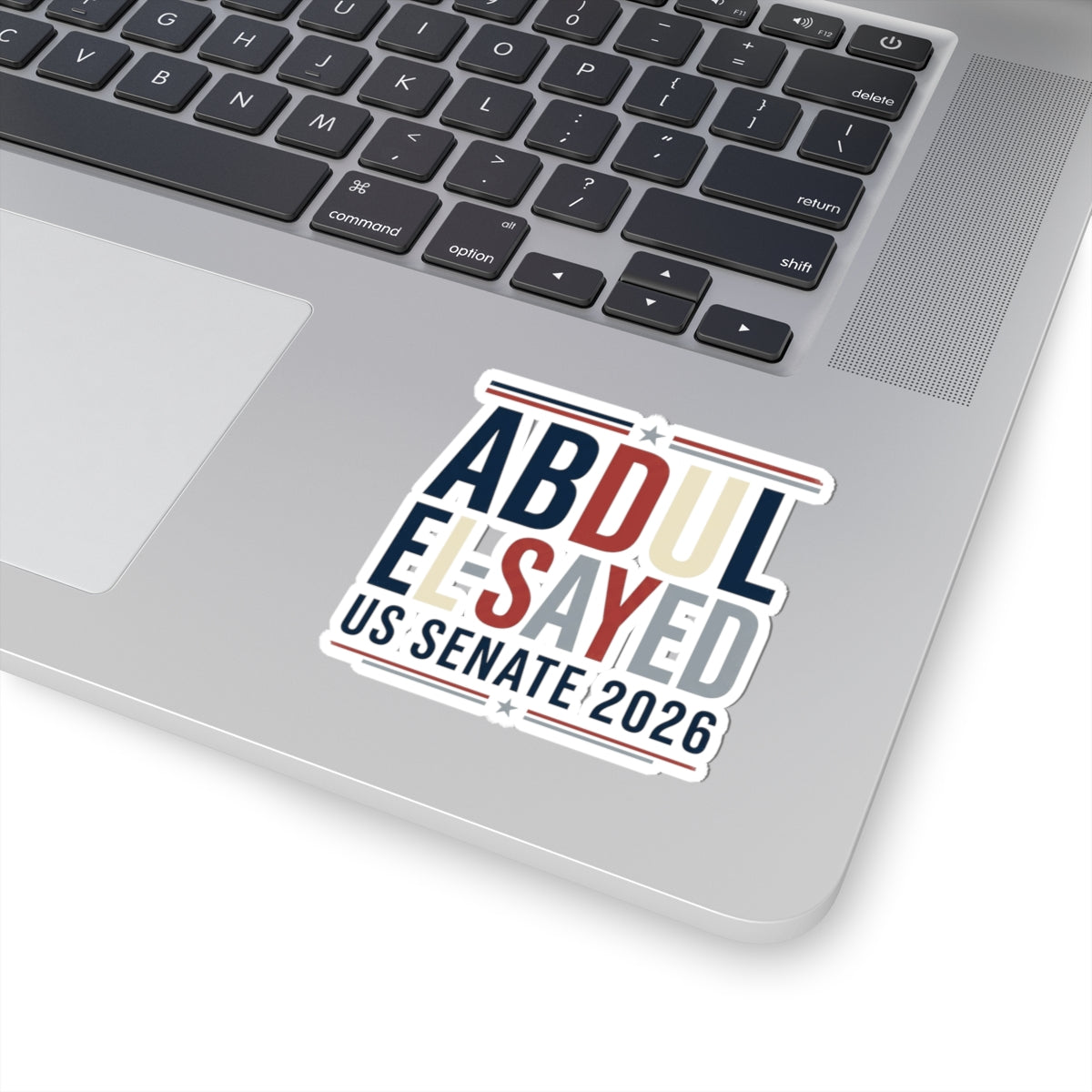 Abdul El-Sayed US Senate 2026 Sticker Political Campaign Democratic Michigan