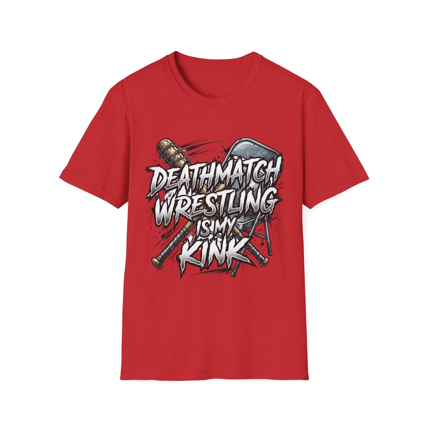 Deathmatch Wrestling T-Shirt Pro Wrestling Fan Unisex Tee Clothing