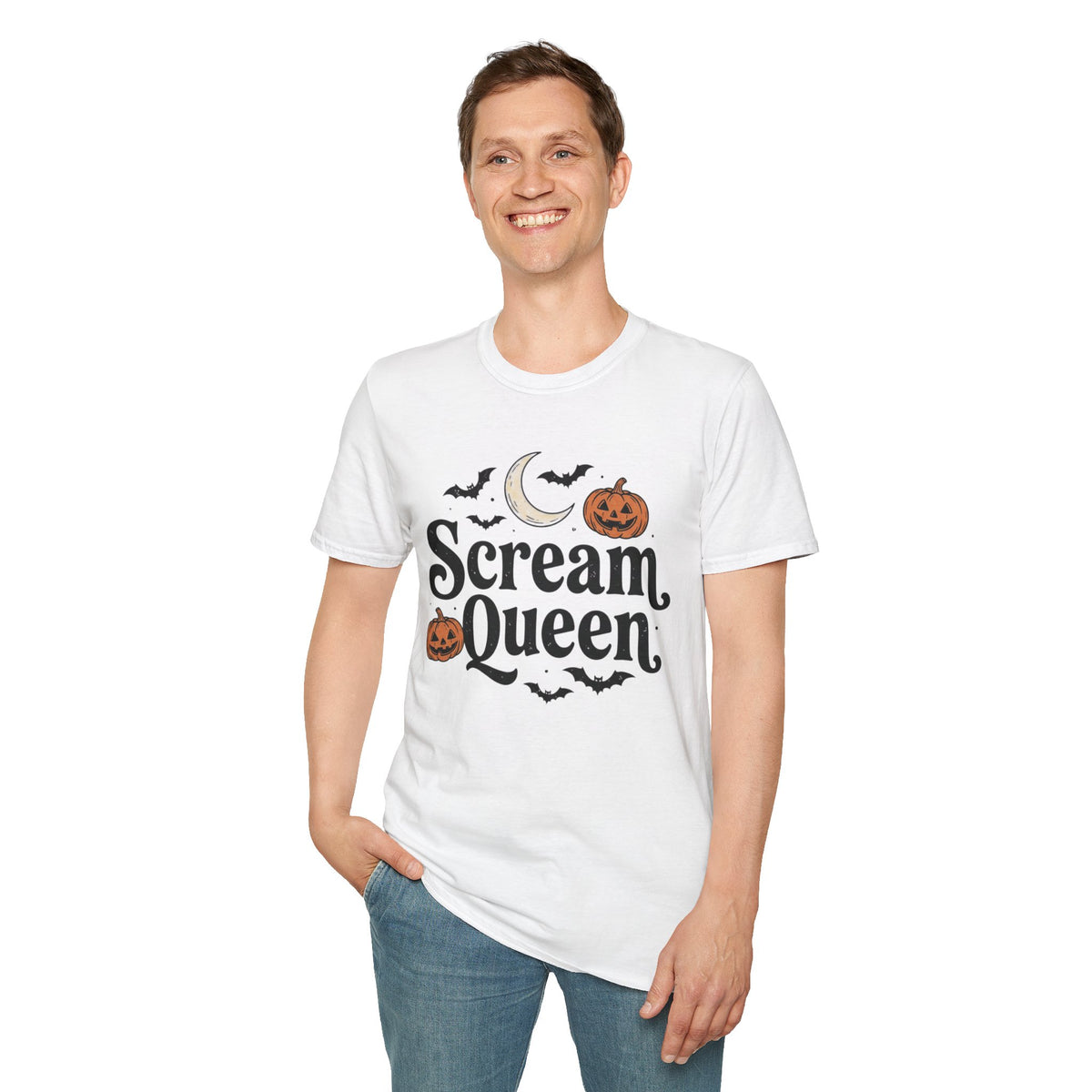 Scream Queen T-Shirt Halloween Spooky Horror Alternative Goth Clothing