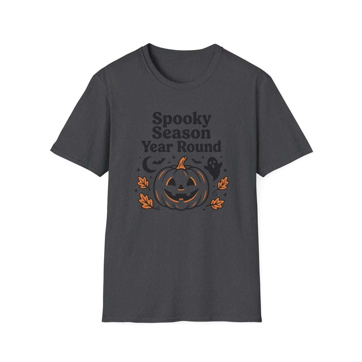 Spooky Season Year Round Pumpkin T-Shirt Halloween Fall Autumn Clothing