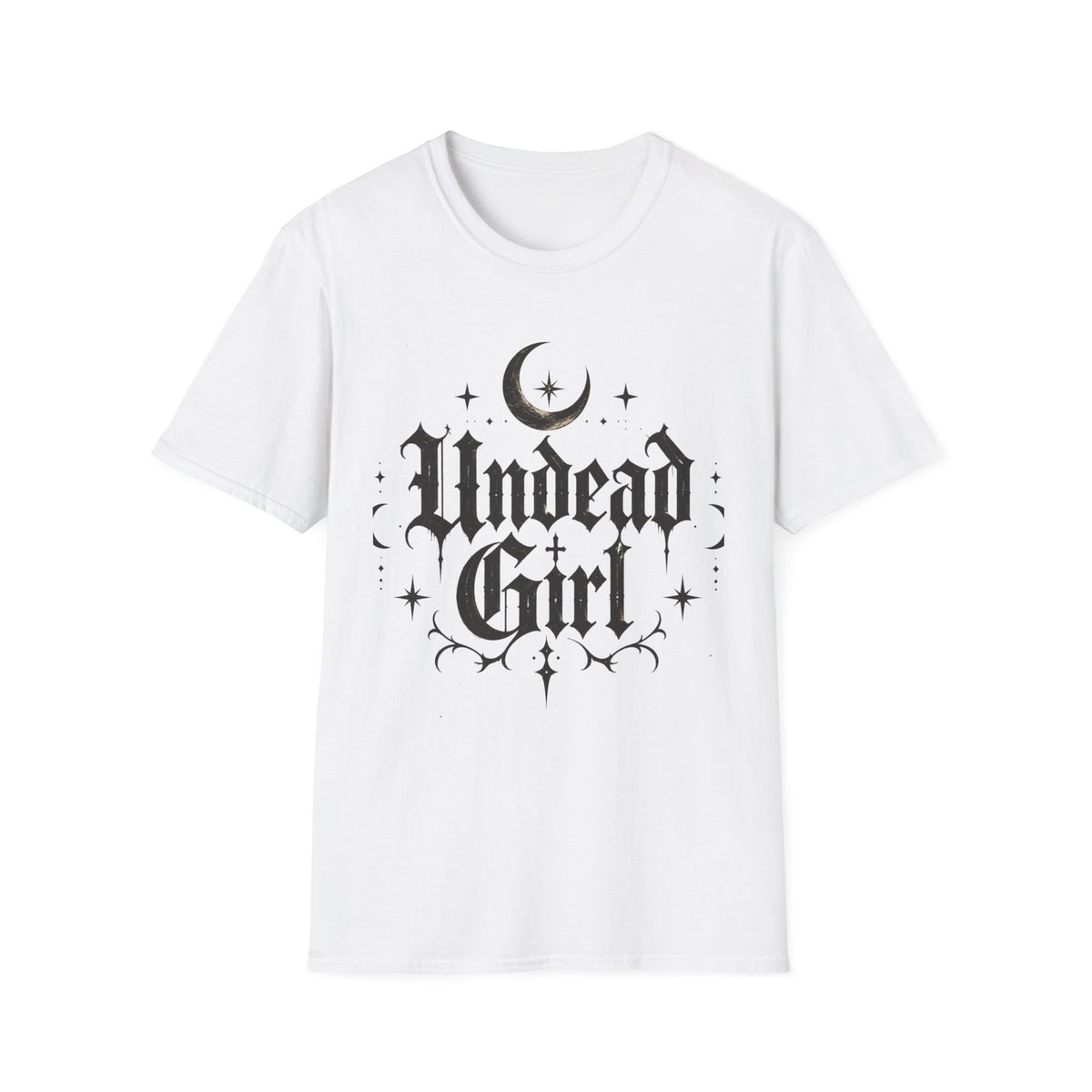 Undead Girl Gothic T-Shirt Alternative Witch Clothing Tee