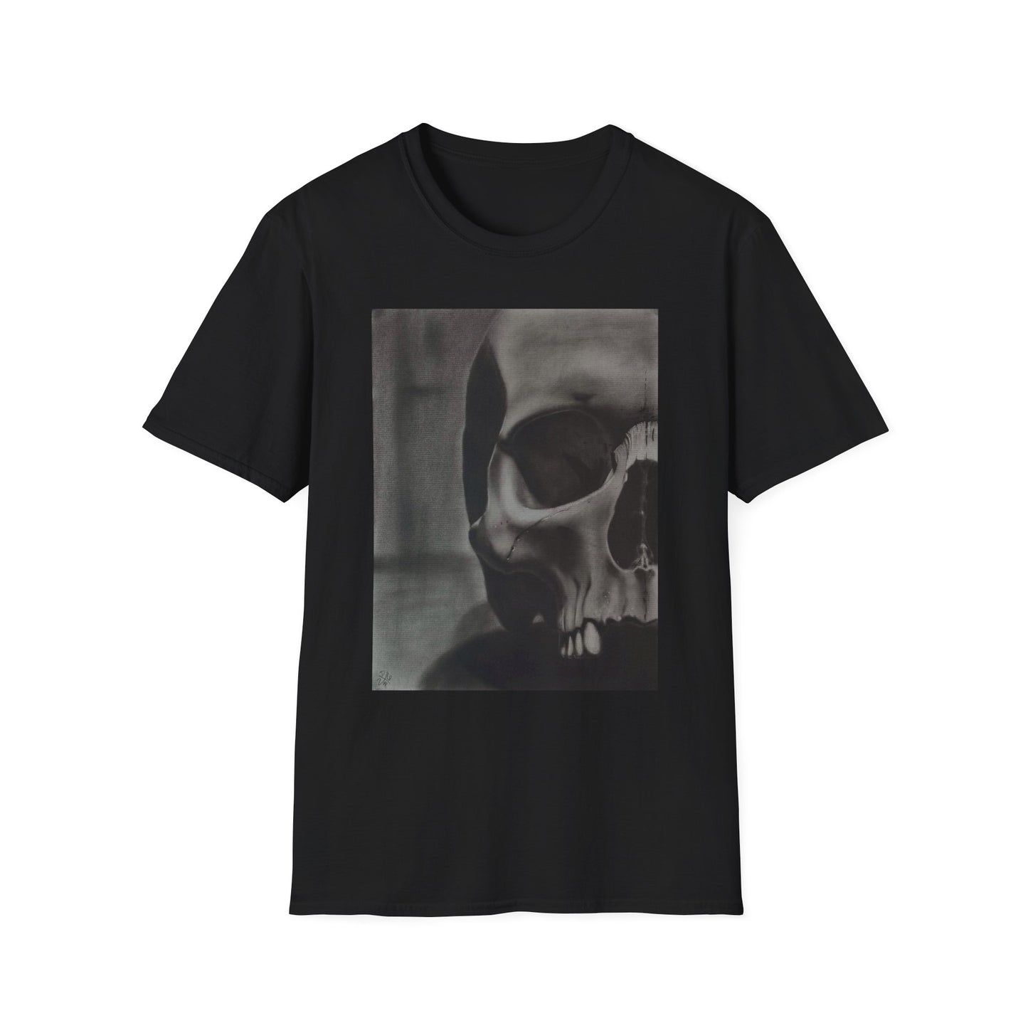 Original Skull Artwork T-Shirt Gothic Unisex Tee Alternative Clothing