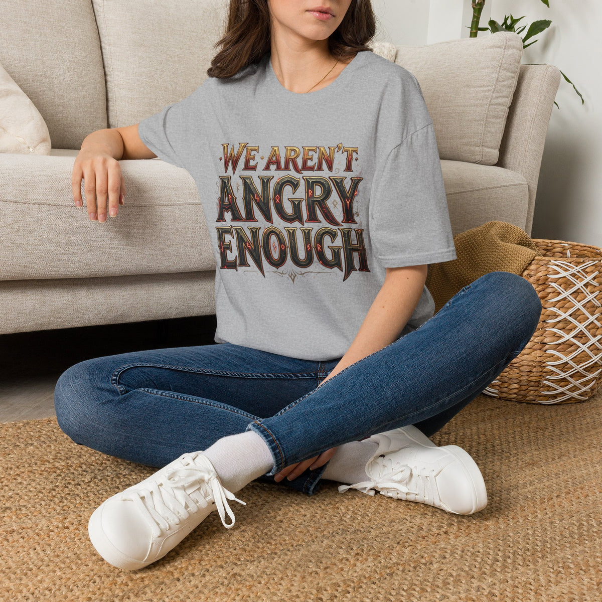 We Aren't Angry Enough T-Shirt Gothic Statement Tee Alternative Clothing