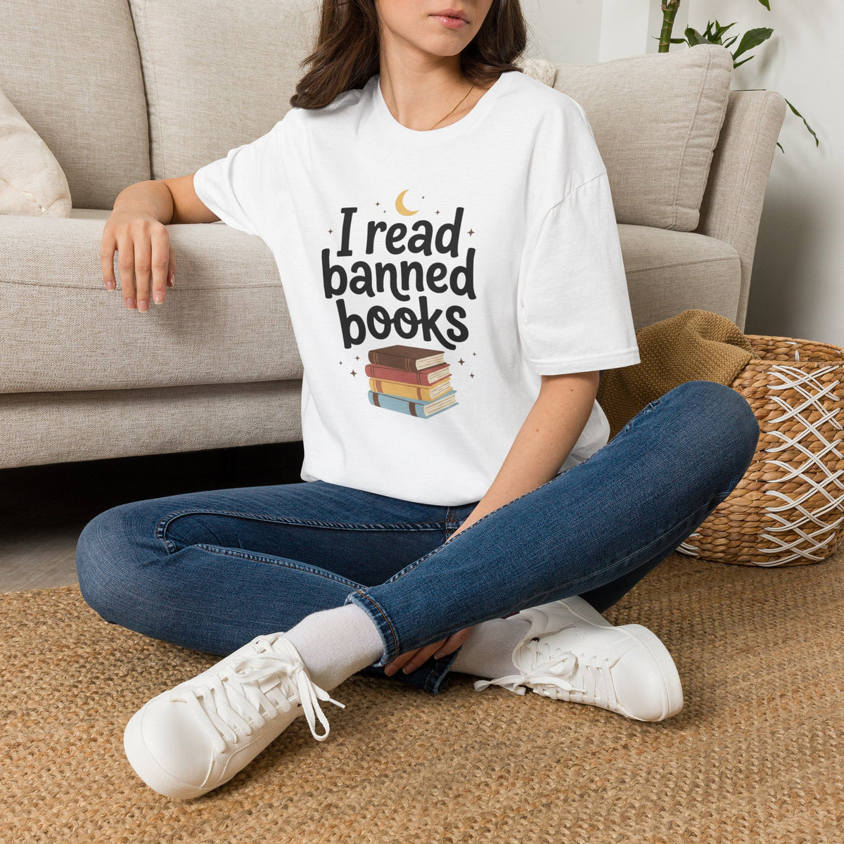I Read Banned Books T-Shirt Book Lover Tee Clothes